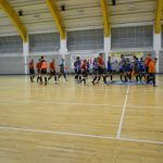 Futsaleri BSKa i BOR-a pre pocetka utakmice…sn.Z.M.