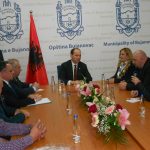 Predsednik Albanije u razgovoru sa politickim predstavnicima Albanaca…sn.Z.M.