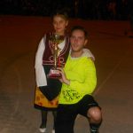 Saska Mladenovic sa najboljim golmanom na turniru Nikolom Pasicem…