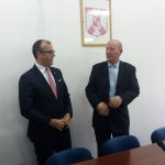 Ambasador Fabrici i dr Zoran Stankovic, sn. J.Matic Dabetic